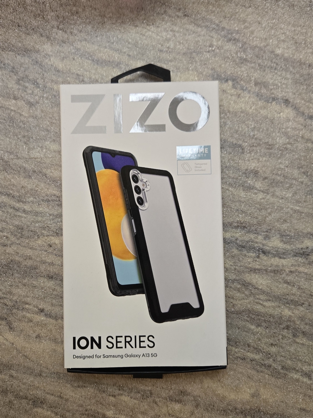 ZIZO Ion Series Clear Back Black Bumper Case for Samsung Galaxy A13 5G